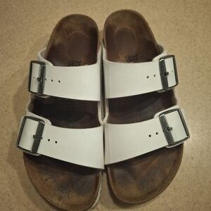 Birkenstock White Sandals